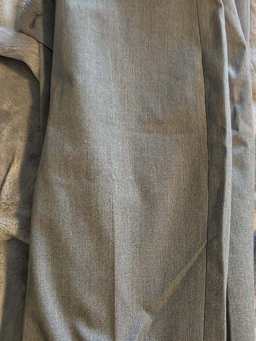Women’s Grey Long Jacket - Classic Minimalist Coat